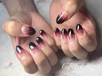 クリーク(CREEK)/鬼滅の刃概念ネイル