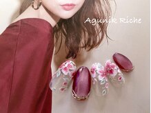 アグニークリッシェ(Agunik Riche)/【フラワーネイル】