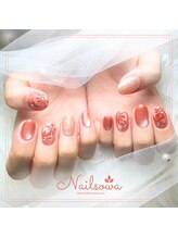 ソワ(sowa)/バレンタインネイル