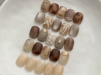 シエルクネイル(CieLc nail)の写真/デザイン決まっていなくても大丈夫◎可愛いサンプルデザイン作ってお待ちしてます♪