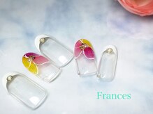 フランセス(Frances)/お花パンジーネイル