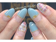 ネイルサロン キリグ(KILIG)/チェックフレンチ