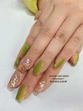 プライベート ネイルサロン マーマ(murmur)/縦グラデーションネイル