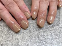 ネイルギャラリーアヴァン(NAIL GALLERY Avant)/ミラースキニーフレンチ