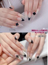 マイ(Mai)/施術から一ヶ月半後チップネイル