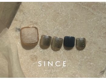 シンス(Since)/6月foot monthly design