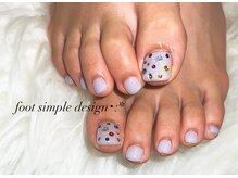 ビアンカ 天神大名店(Bianca)/フット親指アートコース￥6900～