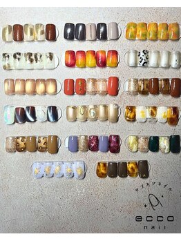 エッコネイル 京橋店(ecco nail)/秋の限定!定額デザイン