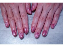 プチリリィ(Petit Lily)/キラキラミルキーピンクネイル