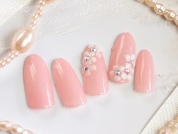 エムネイル(M Nail)/小花可憐ネイル