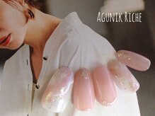 アグニークリッシェ(Agunik Riche)/【大理石ネイル】