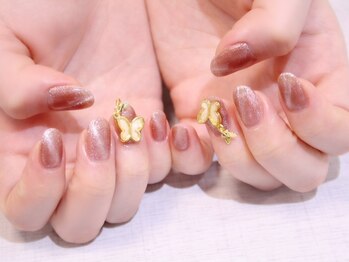 ラルネイル 大宮(Lull. nail)/*マグネット*蝶々*
