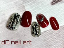 ディーディーネイルアート(dD nail art)/simpleアートコース¥5,500