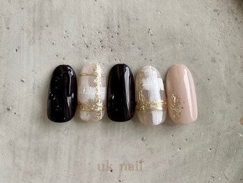 ユーケーネイル(uk nail)/定額アート7000円