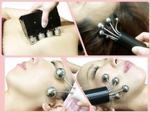サロンドミジュ(Salon de 美jyu)の雰囲気（コリ解し→リンパ流し　「微弱電流小顔ボーラー」美肌活性UP！）
