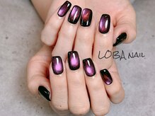 ローバ(LOBA)/マグネット×ブラックネイル