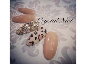 クリスタルネイル プレミアム イオンモール鹿児島店(CRYSTAL NAIL PREMIUM)/ヒョウ柄ネイル