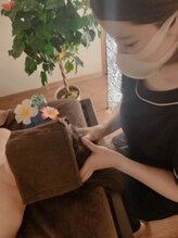 リリアン(Re riang)/施術風景ヘッドスパ