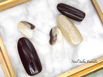 アンベリール 横浜店(Embellir)/(1397)塗りかけネイル