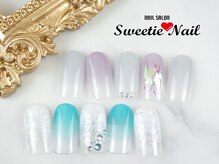 スウィーティーネイル 本八幡駅前店(Sweetie Nail)/Hデイリーアートコース¥6600