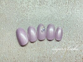 ワンカラー　パールカラー　花