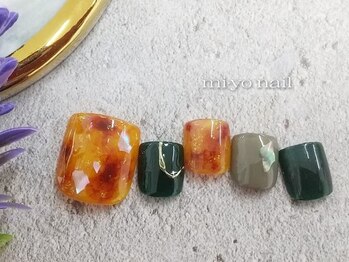 ミーヨ ネイル(mi-yo nail)/フット【定額￥9350(税込)★】