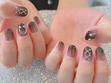 バーロ ビューティールーム(Balo Beauty Room)/黒グラデーション　三軒茶屋