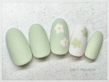 プチムトン 鶯谷店(petit mouton)/【パステルフラワーネイル】