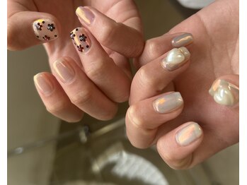 ちぐはぐネイル