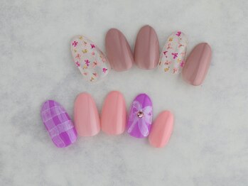 ガーベラ バイ ハノンネイル(Gerbera by hanonnail)/定額デザイン＜トレンド＞