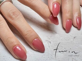 ツインネイル 名古屋駅店(twin.nail)/ピンクネイル*ワンカラー