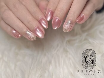 ピンク×ニュアンス