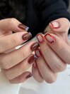 nuance nail/アシメネイル