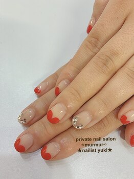 プライベート ネイルサロン マーマ(murmur)/バレンタインネイル