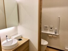 大川カイロプラクティックセンター ひらつかスターモール整体院/お手洗いは自然の音のBGM