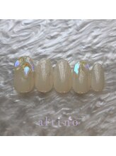 アルティノ ネイル ガーデン(altino nail garden)/ユニコーン×うるうる×ラメグラ