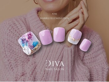 ネイルサロン ディーバ 奈良香芝店(Diva)/FootデザインSelect¥7,810