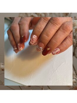 ツイードネイル