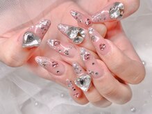 ジョアアンジェ 福島店(joieange)/ビジューネイル　パーツネイル