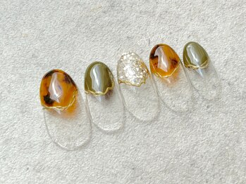 エストリブレ(estLivre)/べっ甲ネイル