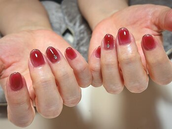 じゅわっと☆葡萄ネイル
