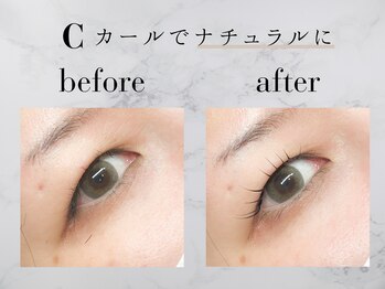 ルーム(room)/負担が少ないまつ毛パーマです♪