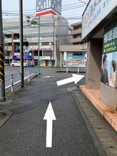 【来店前に必ずお読み下さい】ビル入口までの道案内