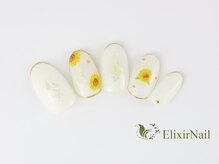 エリクサーネイル 神田(Elixir Nail)/シンプル/クーポン使用