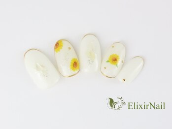 エリクサーネイル 神田(Elixir Nail)/シンプル/クーポン使用