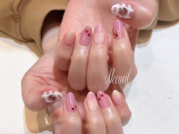 アクイユ 銀座店(ACCUEIL)/ピンクフルーツネイル