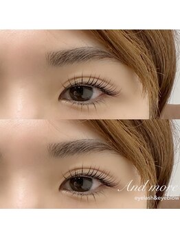 アンドモア(And more)/パリジェンヌラッシュ上下