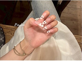 パシャ(Pasha)の写真/折れてしまったお爪を揃えたいという悩みに対応★初めての方にもおすすめ◎深爪の方もすらりと長いお爪に♪