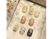 アステール バイ ディル(Aster by DILL)の雰囲気(選べるアート2本¥5500円~◇春ネイルを自分好みにカスタマイズ)