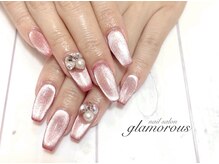 ネイルグラマラス 西新井店/《パラジェルマグネットネイルh1